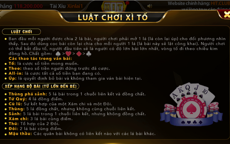 Xì tố HitClub