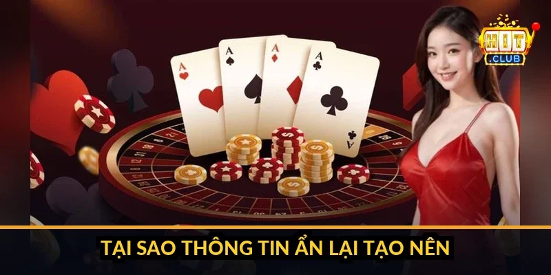So sánh poker với game may rủi thuần - poker dựa trên xác suất và đọc cược, người chơi tự quyết định theo hay bỏ