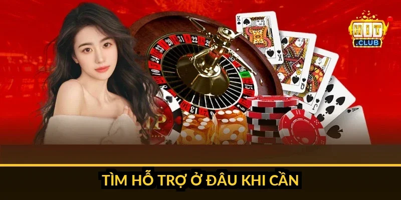 Danh sách các dấu hiệu cảnh báo chơi quá đà và sơ đồ các kênh tìm hỗ trợ khi cần