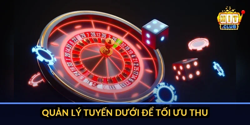 Quy trình bốn bước đăng ký đại lý và bảng quản lý tuyến dưới theo dõi hoa hồng phát sinh